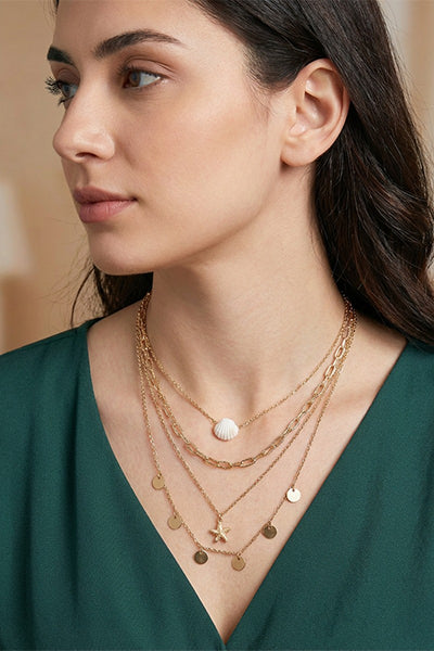 Eelio necklace (Set of 4)